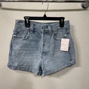 Free people denim shorts